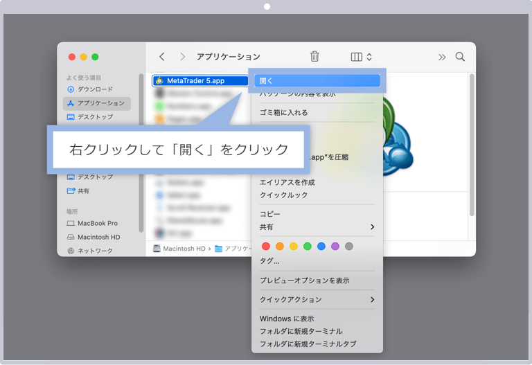 MT4/MT5を開く