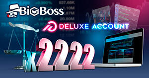 BigBoss新口座タイプ「デラックス口座」の最大レバレッジは2,222倍!斬新なシステムや強化アイテムについても徹底解説!