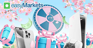 easyMarkets桜プロモーションで現金50万円や最新ガジェットをゲットしよう!