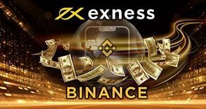 ExnessがBinance Payでの入出金を導入!手数料無料で高速送金