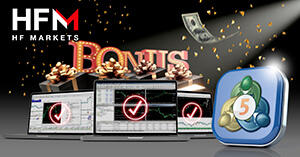 HF Markets(旧HotForex)がMT5口座でもボーナスの提供を開始