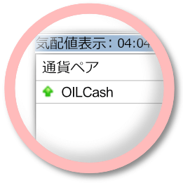 原油CFD商品(現物)